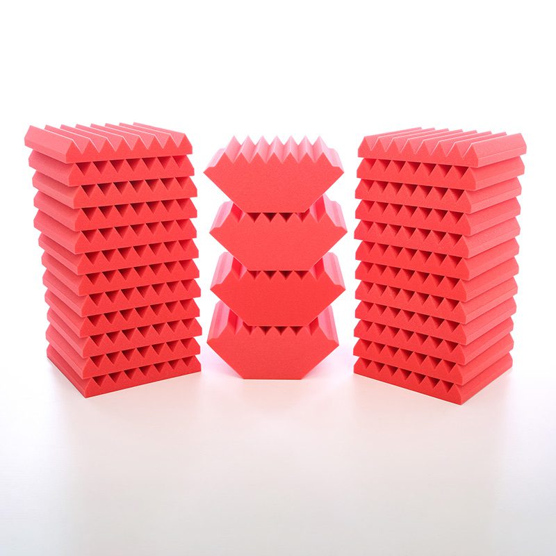 Soundproof Foam Room Kit Red